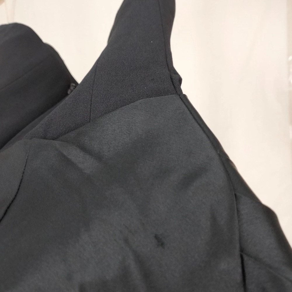 House of CB Black Strapless Draped Maxi Dress - Picture 3 of 6